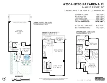 Garage Interior Photo of 2104 11295 Pazarena Place, Maple Ridge, BC