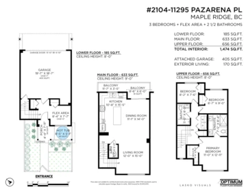 Staircase Photo of 2104 11295 Pazarena Place, Maple Ridge, BC