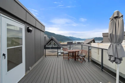 Outdoor Deck Photo of 317 378 Esplanade Avenue, Harrison Hot Springs, BC