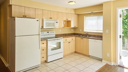 Kitchen Island Photo of 101 1099 W 71st Avenue, Vancouver, BC