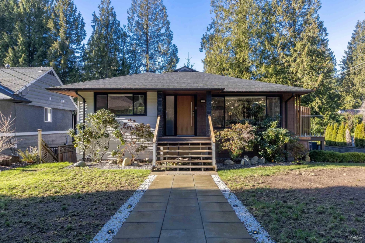 Exterior Rear Photo of 4491 Primrose Lane, North Vancouver, BC