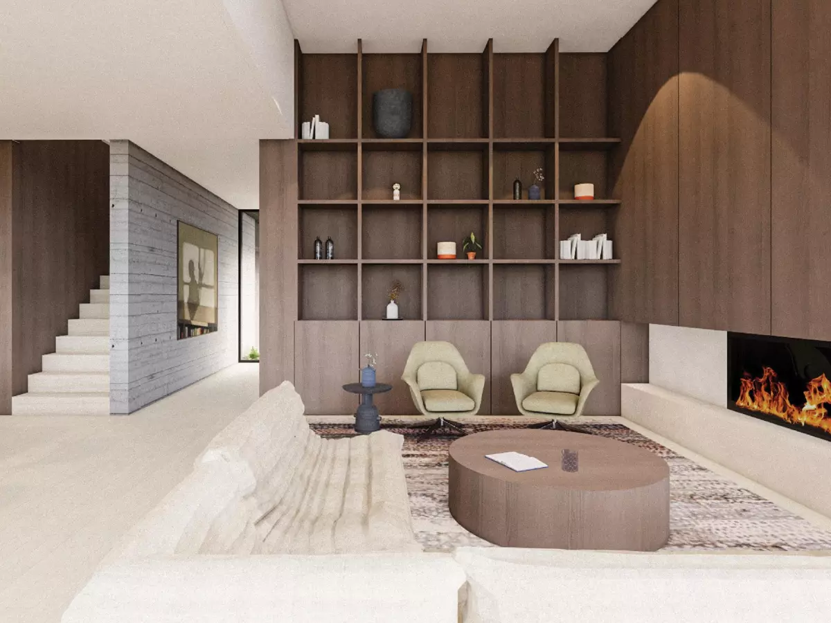 Living Room Photo of 8032 Cypress Place, Whistler, BC