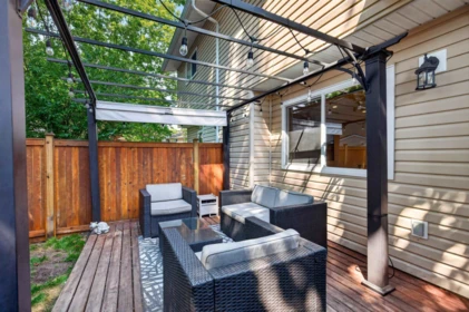 Backyard Photo of 3 20587 51a Avenue, Langley, BC