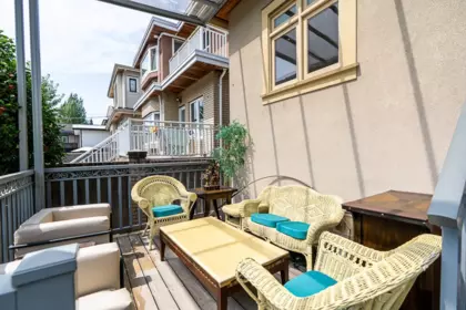 Aerial View of 152 W 48th Avenue, Vancouver, BC