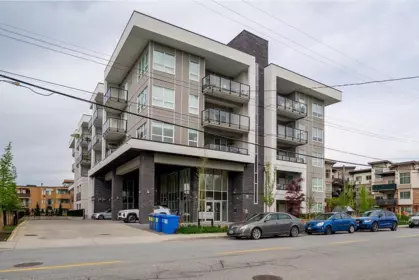 Exterior Rear Photo of 208 11913 Burnett Street, Maple Ridge, BC