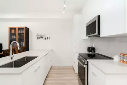Kitchen Island Photo of 208 11913 Burnett Street, Maple Ridge, BC