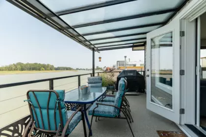 Outdoor Deck Photo of 14 3871 W River Road Road, Delta, BC
