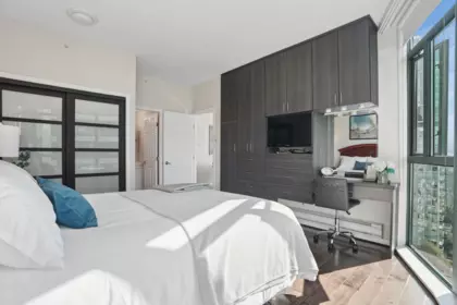Primary Bedroom Photo of 1306 1383 Howe Street, Vancouver, BC