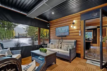 Outdoor Kitchen Photo of 15041 Root Roundabout, Sunshine Valley, BC