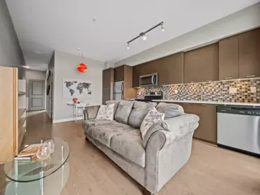 Kitchen Photo of 301 4372 Fraser Street, Vancouver, BC