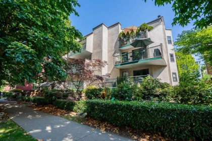 Exterior Rear Photo of 203 1169 Nelson Street, Vancouver, BC