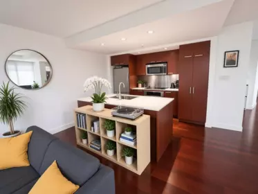 Living Room Photo of 1903 1255 Seymour Street, Vancouver, BC