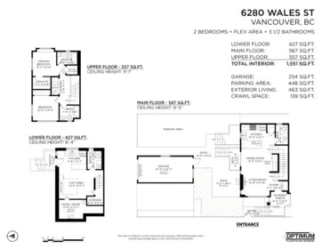 Office / Den Photo of 6280 Wales Street, Vancouver, BC