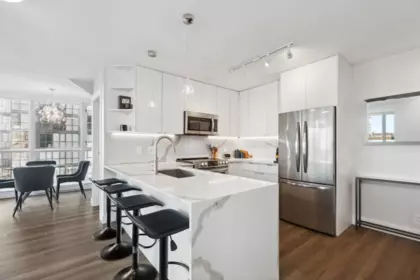 Breakfast Nook Photo of 2406 1155 Seymour Street, Vancouver, BC