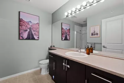 Basement Recreation Room Photo of 407 700 Klahanie Drive, Port Moody, BC