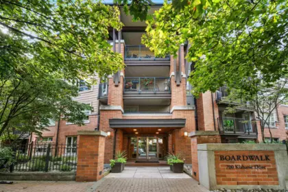 Outdoor Patio Photo of 407 700 Klahanie Drive, Port Moody, BC