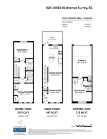 Hallway Photo of 24 14433 60 Avenue, Surrey, BC