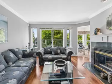 Living Room Photo of 111 2250 SE Marine Drive, Vancouver, BC