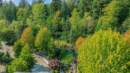 Outdoor Deck Photo of 401 7418 Byrnepark Walk, Burnaby, BC