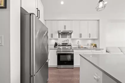 Family Room Photo of 213 8360 Delsom Way, Delta, BC