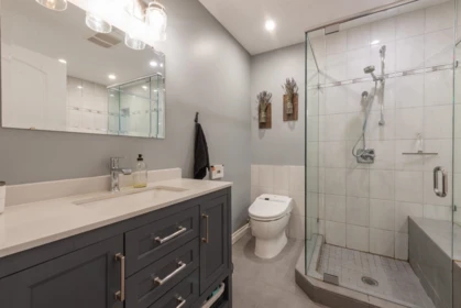 Guest Bathroom Photo of 5222 Wesjac Road, Pender Harbour, BC