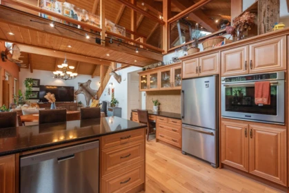 Kitchen Island Photo of 5222 Wesjac Road, Pender Harbour, BC