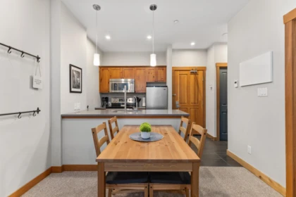 Kitchen Island Photo of 222 4660 Blackcomb Way, Whistler, BC