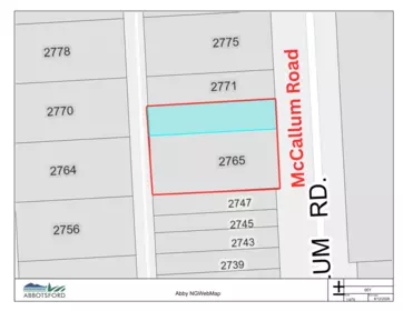 2765 Mccallum Road, Abbotsford, BC, Abbotsford — Land for sale