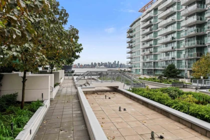 Backyard Photo of 211 185 Victory Ship Way, North Vancouver, BC