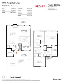 6531 Pimlico Way, Richmond, BC, Richmond — Townhouse for sale