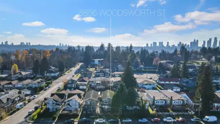 5856 Woodsworth Street Street, Burnaby, BC, Burnaby — Half Duplex for sale