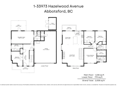 1 33973 Hazelwood Avenue, Abbotsford, BC, Abbotsford — Single Family Residence for sale