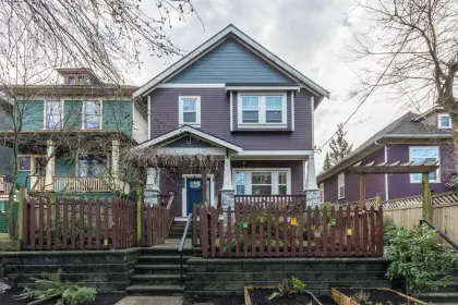 1604 E 13th Avenue, Vancouver, BC, Vancouver — Half Duplex for sale