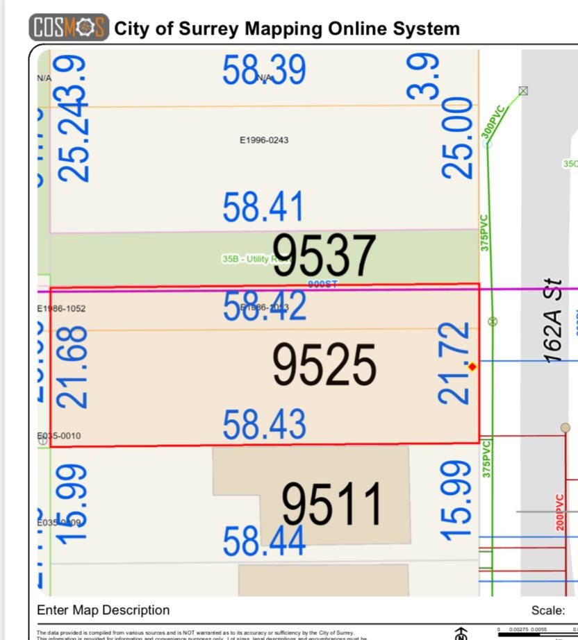 Exterior Rear Photo of 9525 162a Street, Surrey, BC