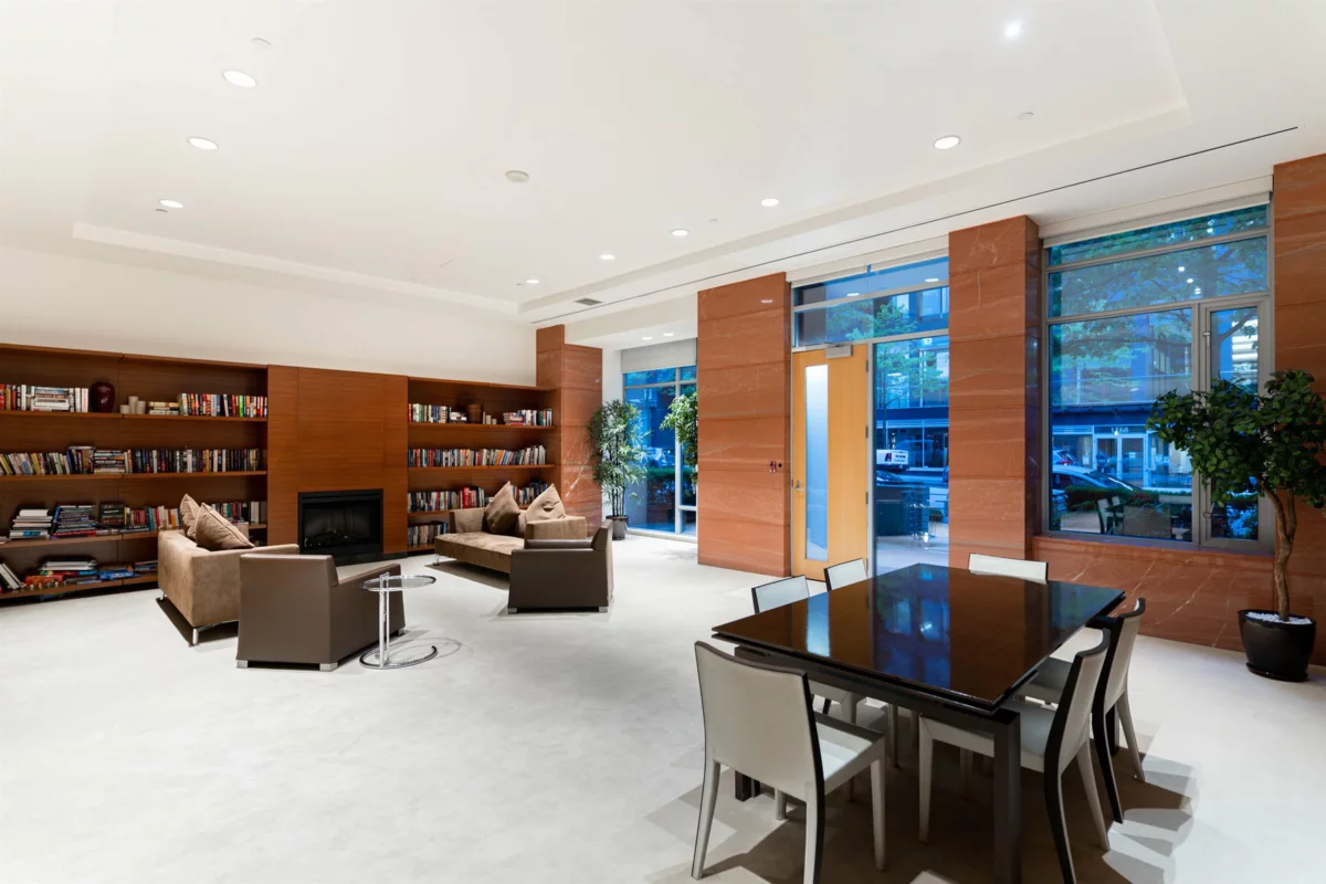 Aerial View of 2101 1169 W Cordova Street, Vancouver, BC