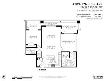 209 22638 119 Avenue, Maple Ridge, BC, Maple Ridge — Apartment/Condo for sale