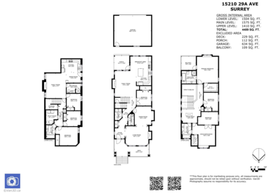 Fitness Center Photo Near 15210 29a Avenue, Surrey, BC