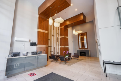 Aerial View of 3501 1189 Melville Street, Vancouver, BC