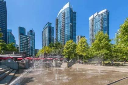 Neighborhood Park Photo Near 3501 1189 Melville Street, Vancouver, BC