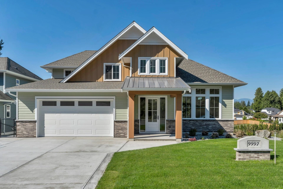 Exterior Rear Photo of 9997 Magnolia Place, Chilliwack, BC