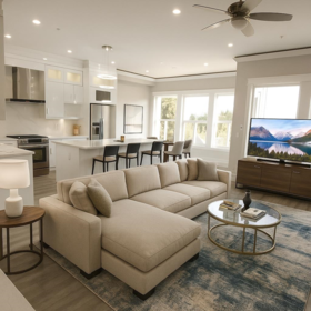 Living Room Photo of 33996 Barker Court, Mission, BC