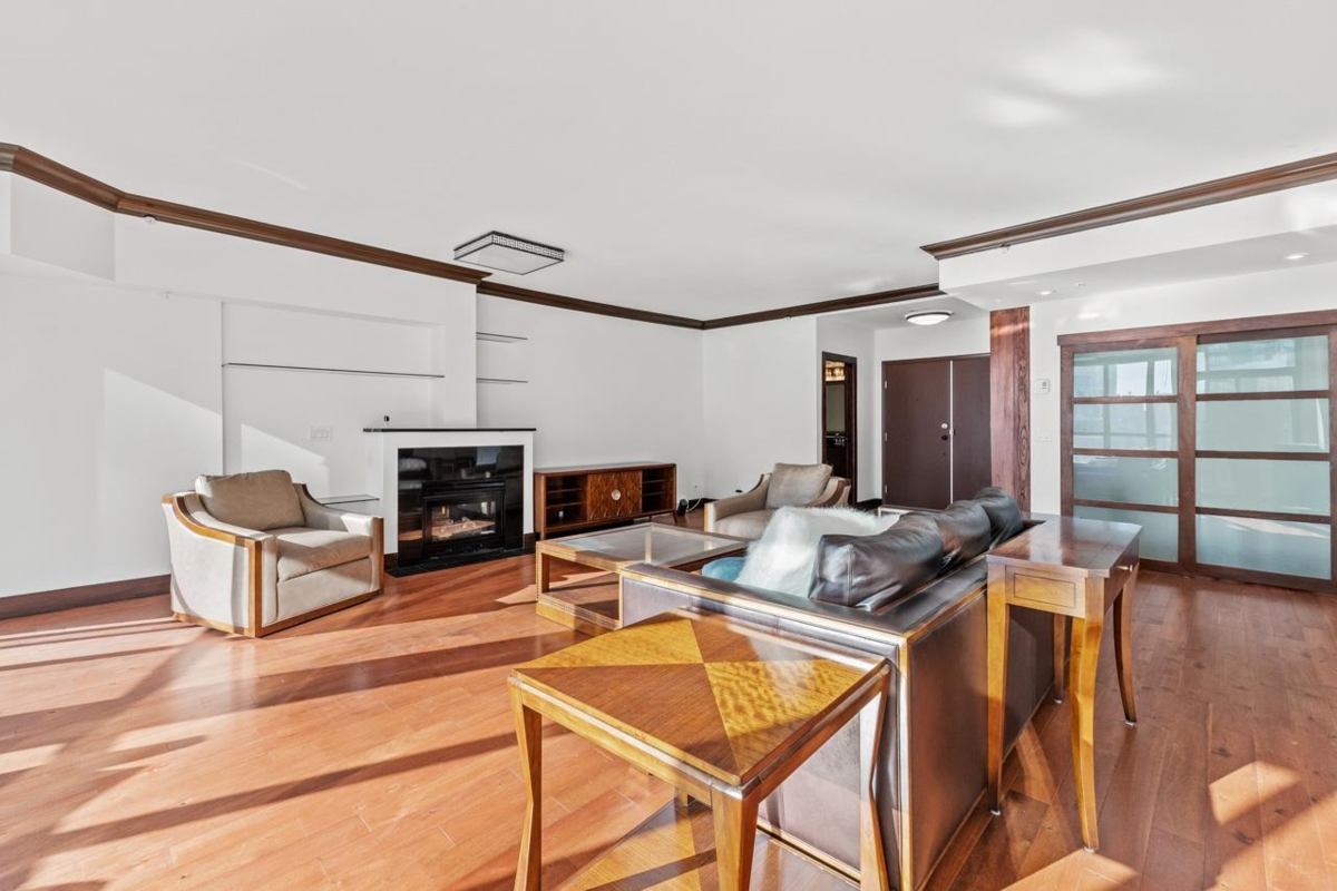 Living Room Photo of 2001 1239 W Georgia Street, Vancouver, BC