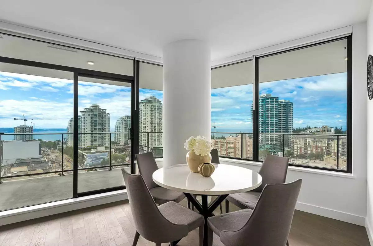 Basement Recreation Room Photo of 1108 1588 Johnston Road, White Rock, BC