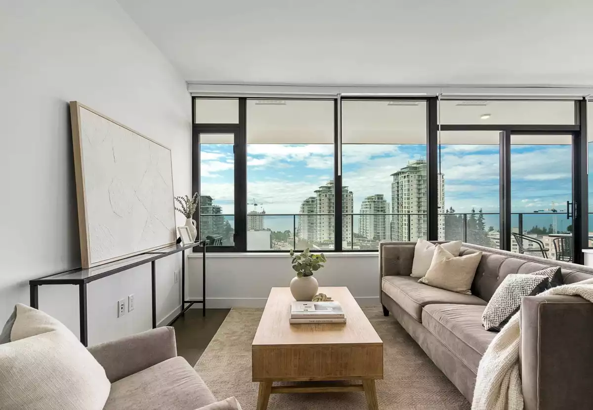 Guest Bathroom Photo of 1108 1588 Johnston Road, White Rock, BC