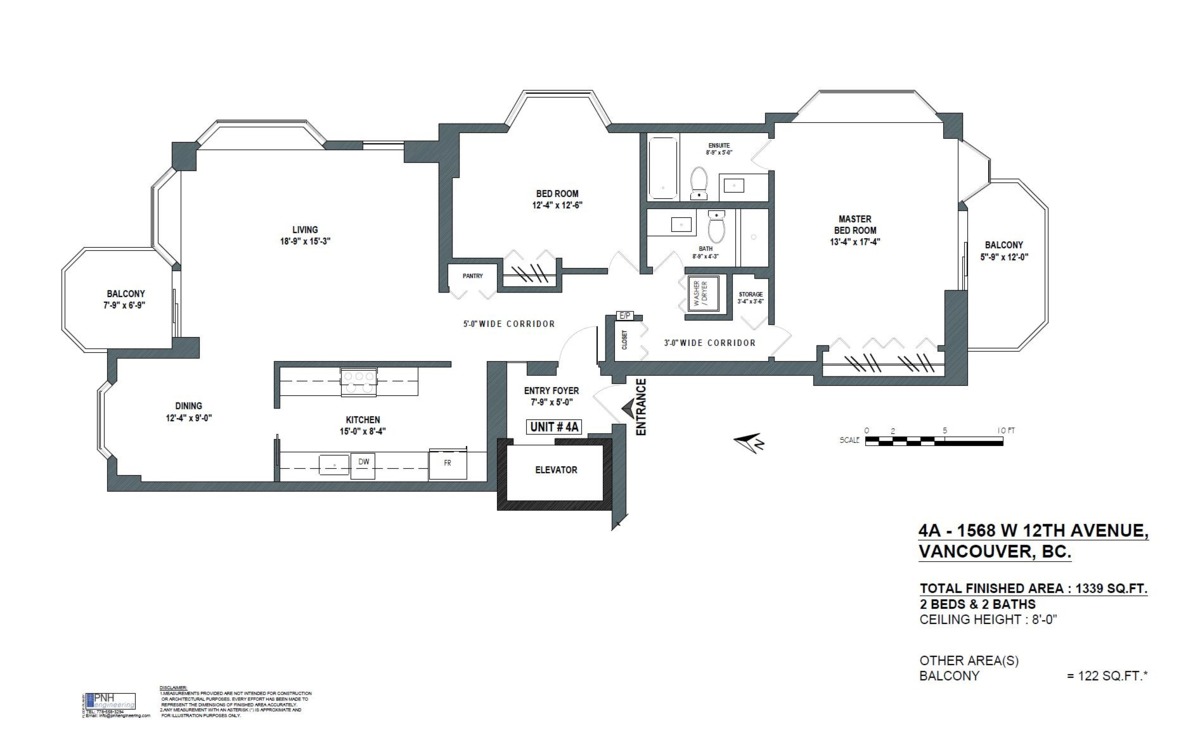 Office / Den Photo of 4A 1568 W 12th Avenue, Vancouver, BC