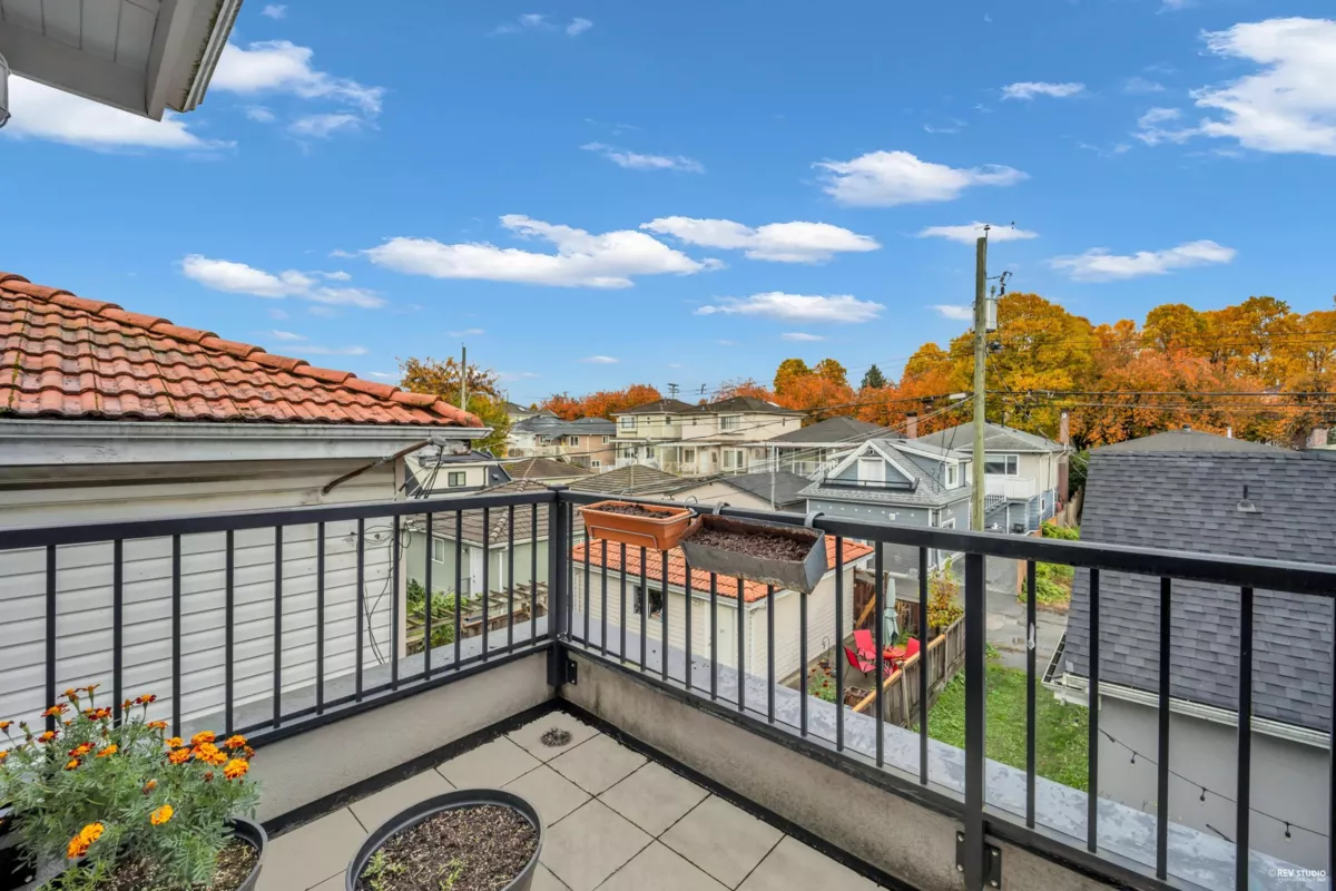 Aerial View of 4770 Lanark Street, Vancouver, BC