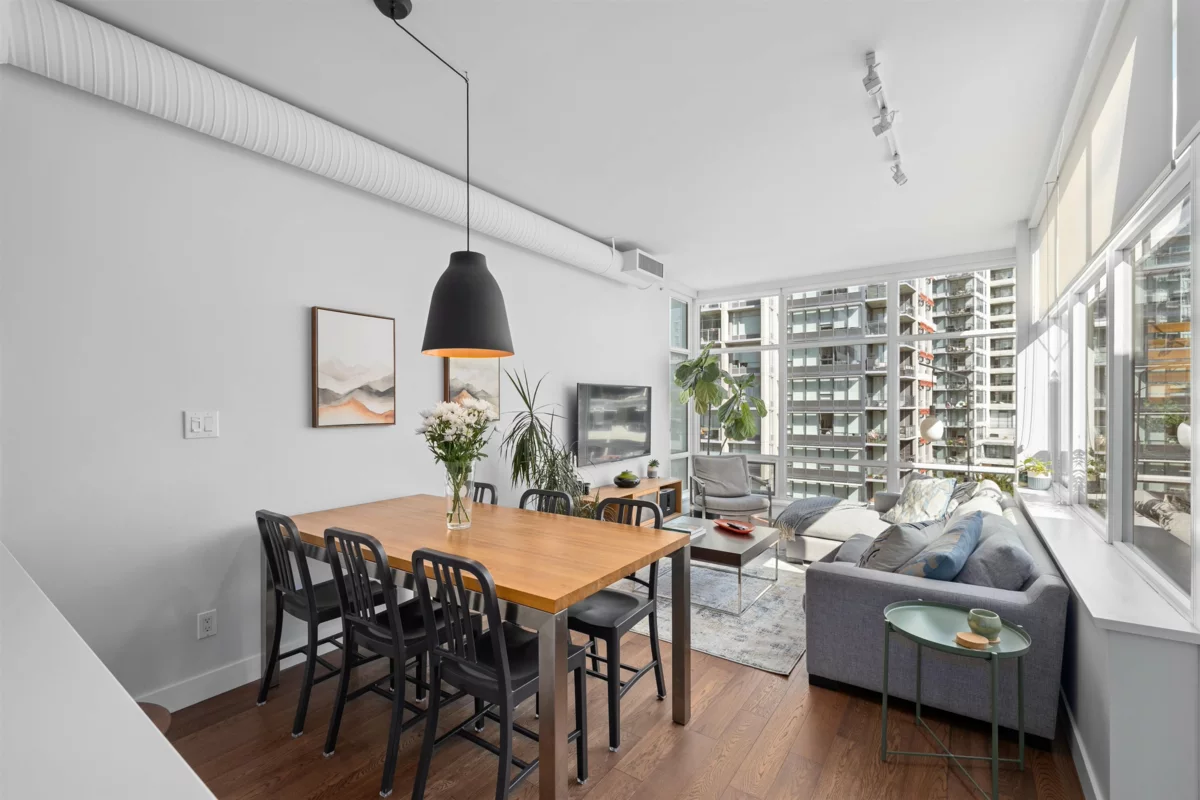 Dining Area Photo of 711 108 E 1st Avenue, Vancouver, BC