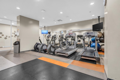 Basement Recreation Room Photo of 1805 788 Hamilton Street, Vancouver, BC