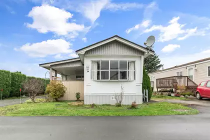Front exterior of 28 1884 Heath Road, Agassiz, BC