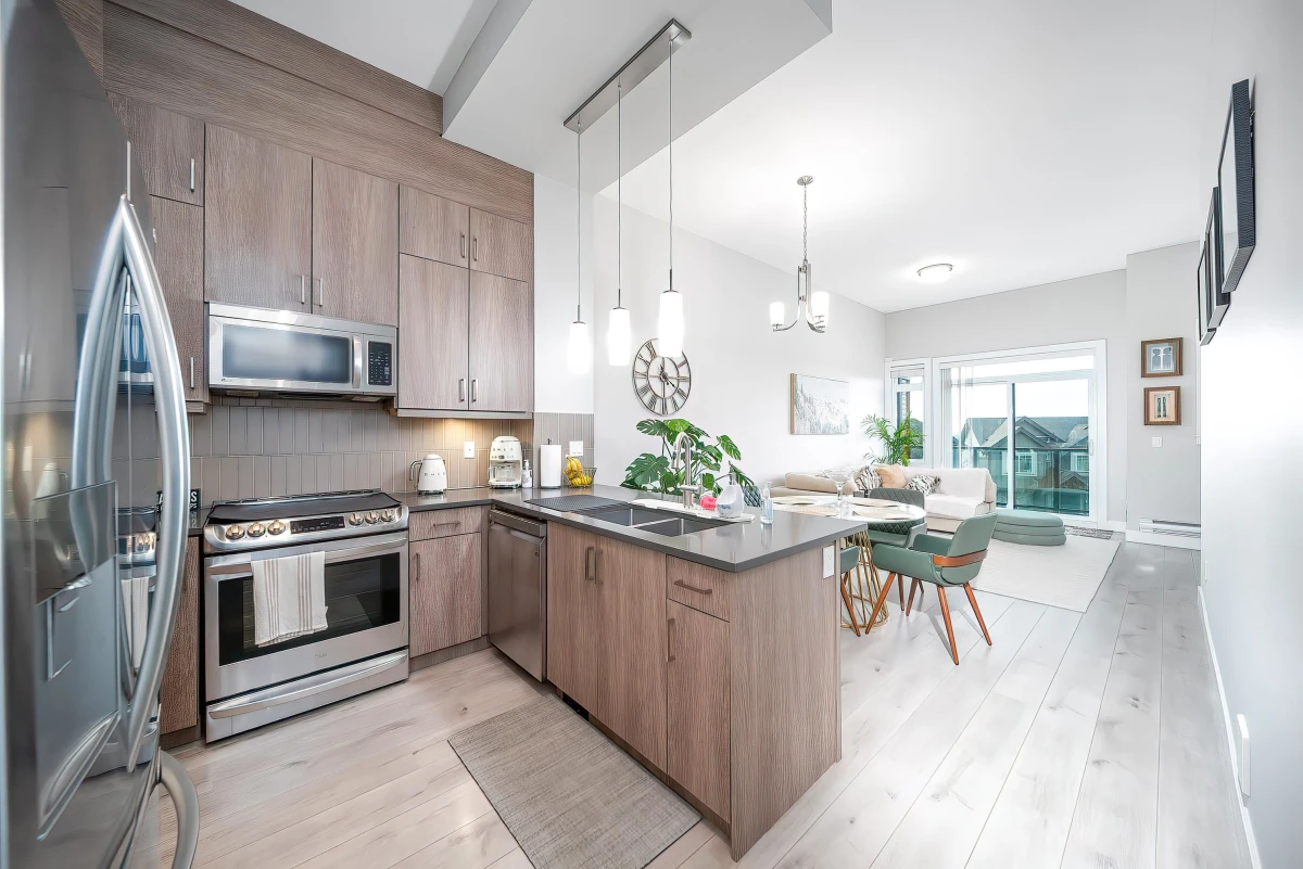 Dining Area Photo of 111 3525 Chandler Street, Coquitlam, BC